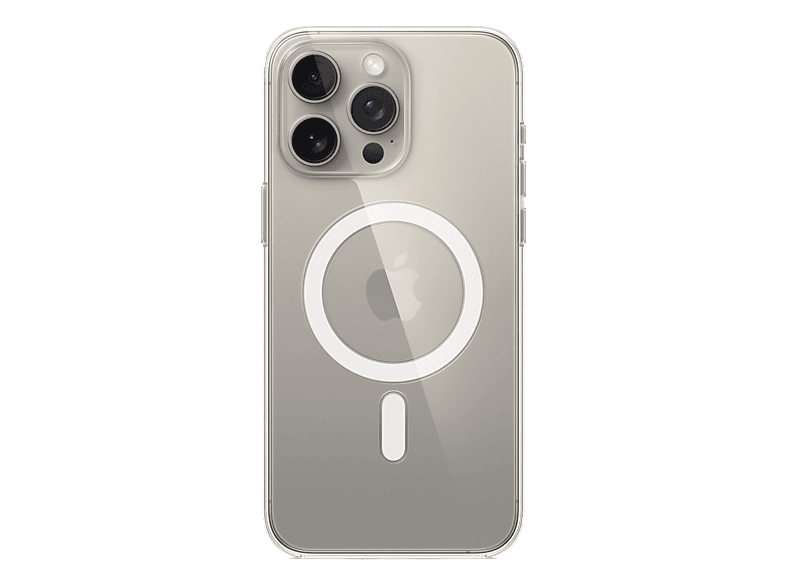 REACONDICIONADO Seminuevo Muy bueno APPLE Funda transparente para iPhone 15 Pro Max con MagSafe