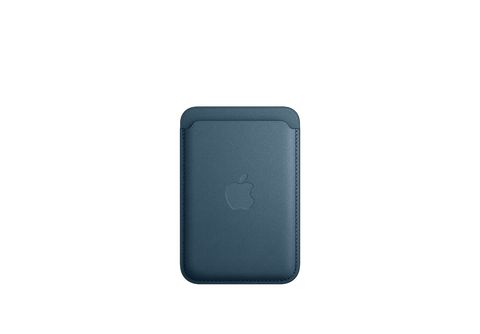 APPLE Cartera de trenzado fino con MagSafe para el iPhone, Azul pacífico