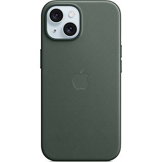 APPLE Funda de trenzado fino con MagSafe para iPhone 15, Verde perenne
