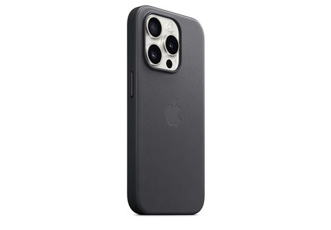 Funda de trenzado fino con MagSafe para el iPhone 15 Pro Max - Negro -  Apple (ES)