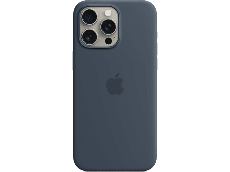 Case de Silicona Apple para iPhone 15 Pro Max con MagSafe - Rosa Claro
