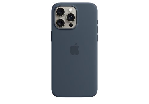 Funda de silicona con MagSafe para el iPhone 15 Pro - Naranja