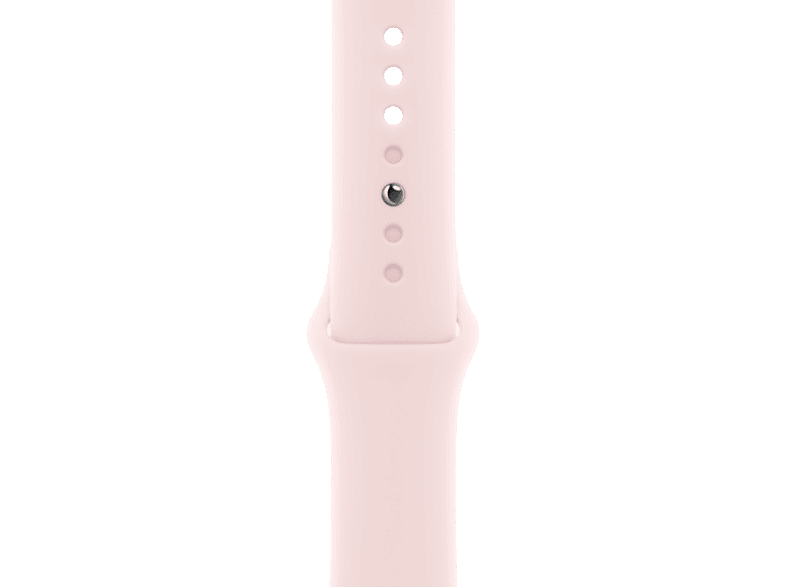 Apple Armband Voor Apple Watch 45 Mm Light Pink Sport Band S/m (mt3u3zm/a)