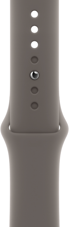 APPLE Armband voor Apple Watch 45 mm Clay Sport Band S/M (MT463ZM/A)