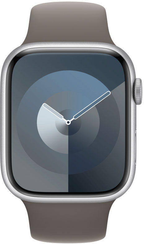 APPLE Armband voor Apple Watch 45 mm Clay Sport Band S/M (MT463ZM/A)
