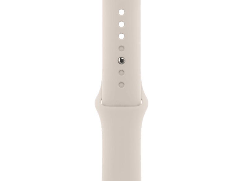 Apple Armband Voor Apple Watch 45 Mm Starlight Sport Band M/l (mt3k3zm/a)