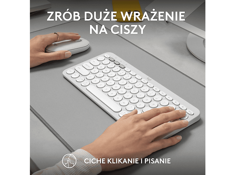 Logitech Pebble 2 Combo  Biały – zdjęcie 3