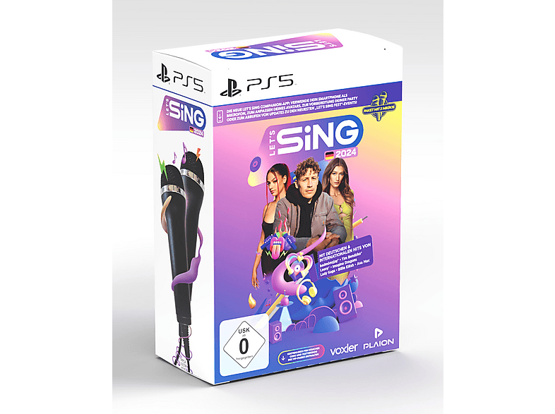 Let's Sing 2024 German Version [+ 2 Mics] - [PlayStation 5]