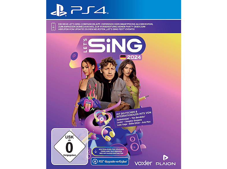 Let's Sing 2024 - PS4 - Compra jogos online na