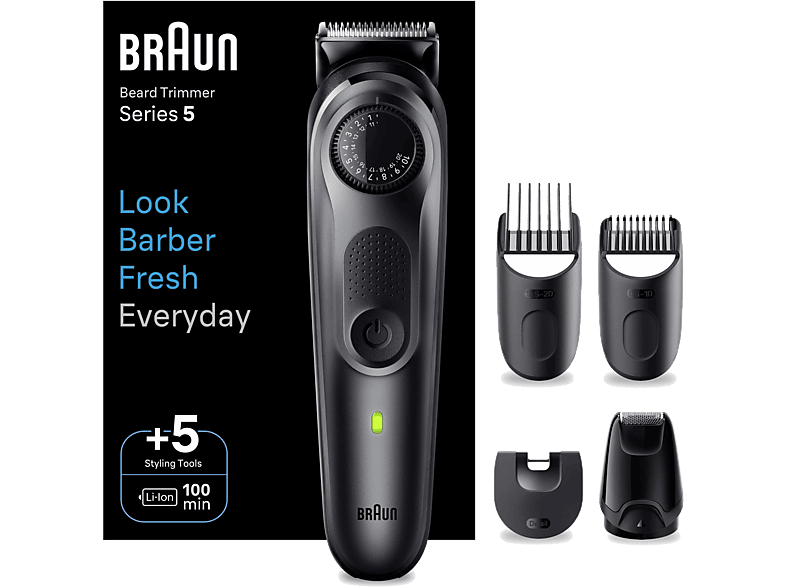 BRAUN BT5420 Islak Kuru Saç Sakal Şekillendirme Makinesi Siyah