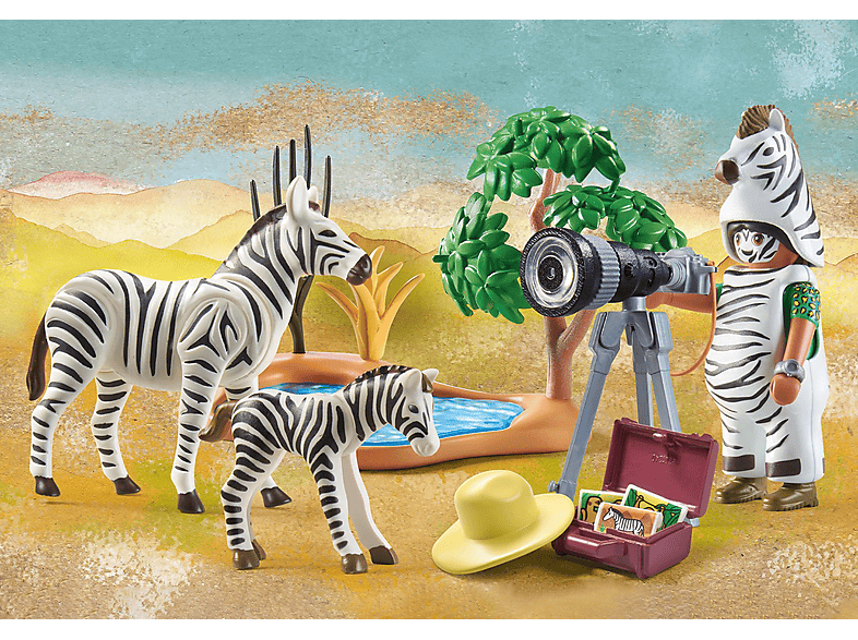 Thumbnail - PLAYMOBIL 71295 Wiltopia Tierfotografin Spielset, Mehrfarbig