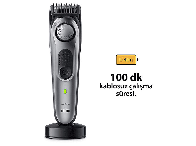 BRAUN BT7420 Islak Kuru Tıraş Makinesi Gri_5