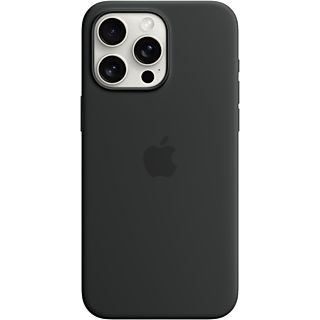 APPLE iPhone 15 Pro Max Siliconenhoesje met MagSafe - Zwart