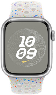 APPLE Armband voor Apple Watch 41 mm Nike Sport Band Pure Platinum S/M (MUUK3ZM/A)