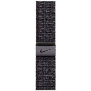 APPLE Bracelet pour Apple Watch 45 mm Nike Sport Loop Black / Blue (MUJX3ZM/A)