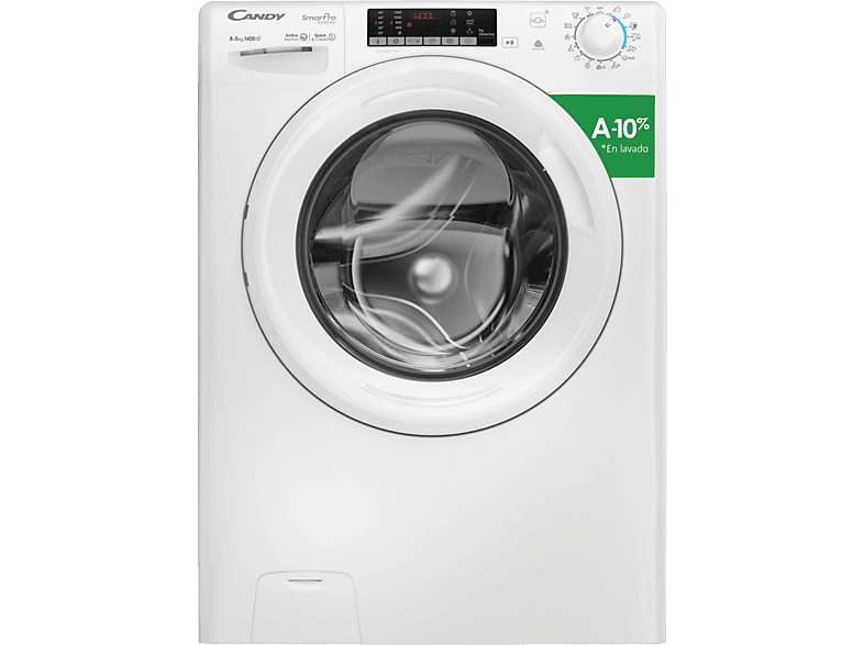 Lavadora y Secadora Candy Smart Pro CSOW4855TW4/1-S 8Kg 1400 RPM Blanco