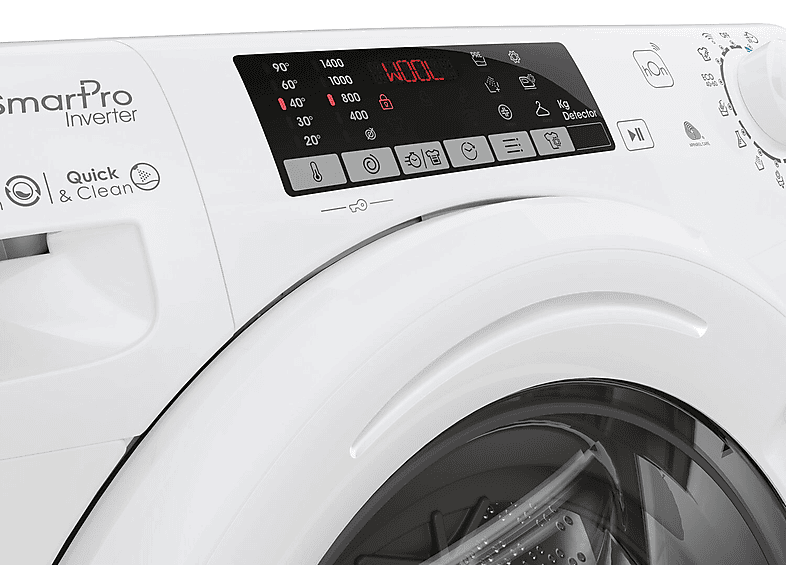 Lavadora - secadora Candy COW4854TWM6/1-S, 8kg lavado, 5kg secado, 1400rpm, clase D, Inverter, WiFi, blanco – imagen 2