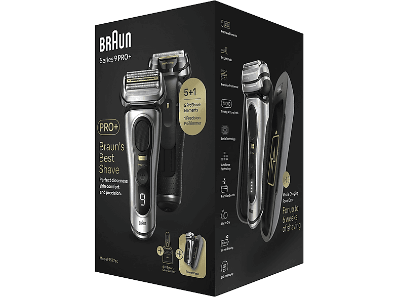 BRAUN 9577CC Series 9 Pro Islak Kuru Tıraş Makinesi Gümüş_7