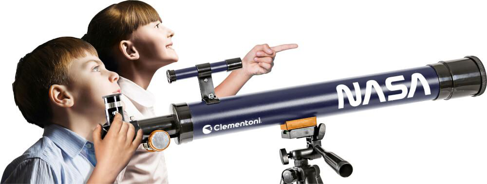 CLEMENTONI Entdecker-Teleskop Spielzeug-Teleskop, Mehrfarbig