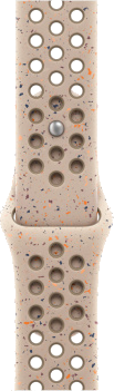 APPLE Armband voor Apple Watch 45 mm Nike Sport Band Desert Stone S/M (MUV63ZM/A)