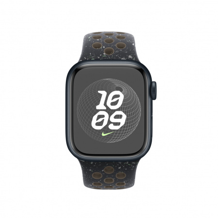 APPLE Bracelet pour Apple Watch 41 mm Nike Sport Band Midnight Sky M/L (MUUP3ZM/A)