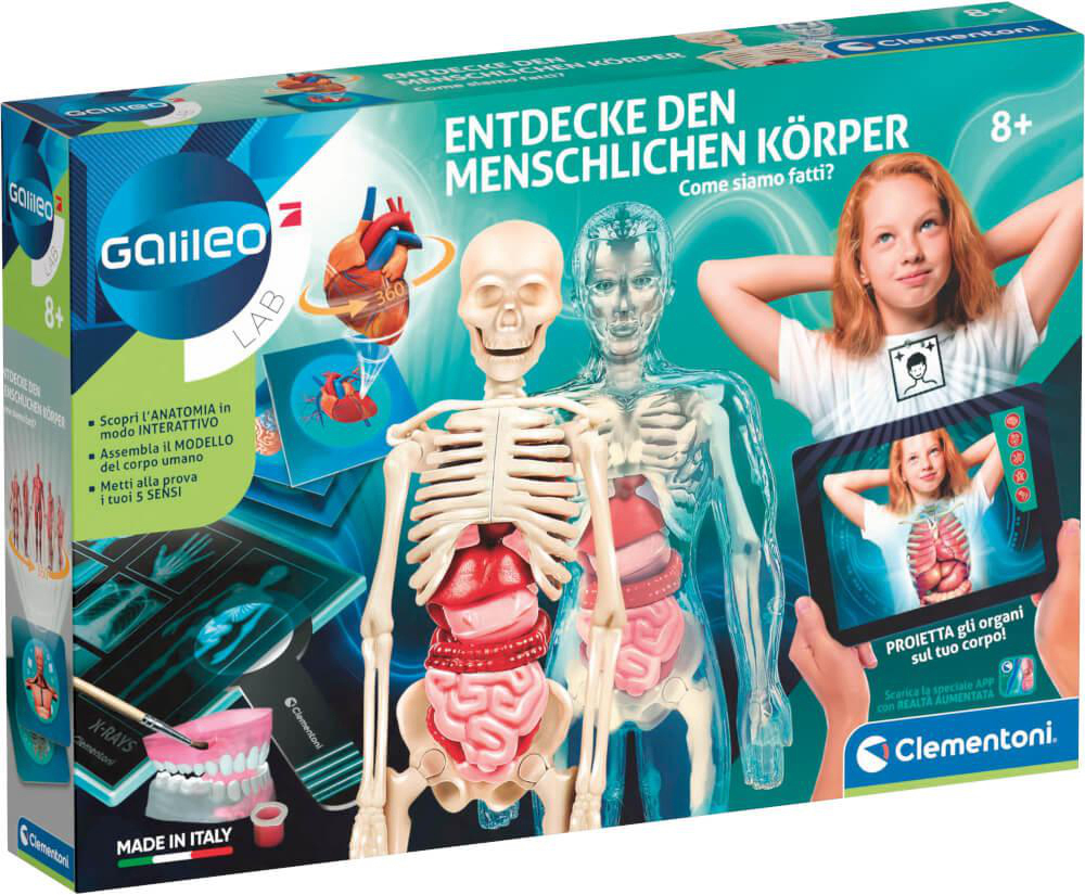 Entdecke Mehrfarbig CLEMENTONI Spielset, Körper menschlichen den