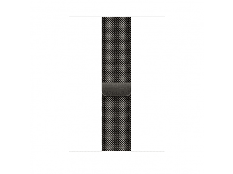 Apple Armband Voor Apple Watch 45 Mm Graphite Milanese Loop (mtjq3zm/a)