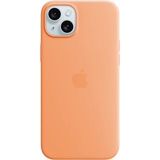 APPLE iPhone 15 Plus Siliconenhoesje met MagSafe - Frisoranje