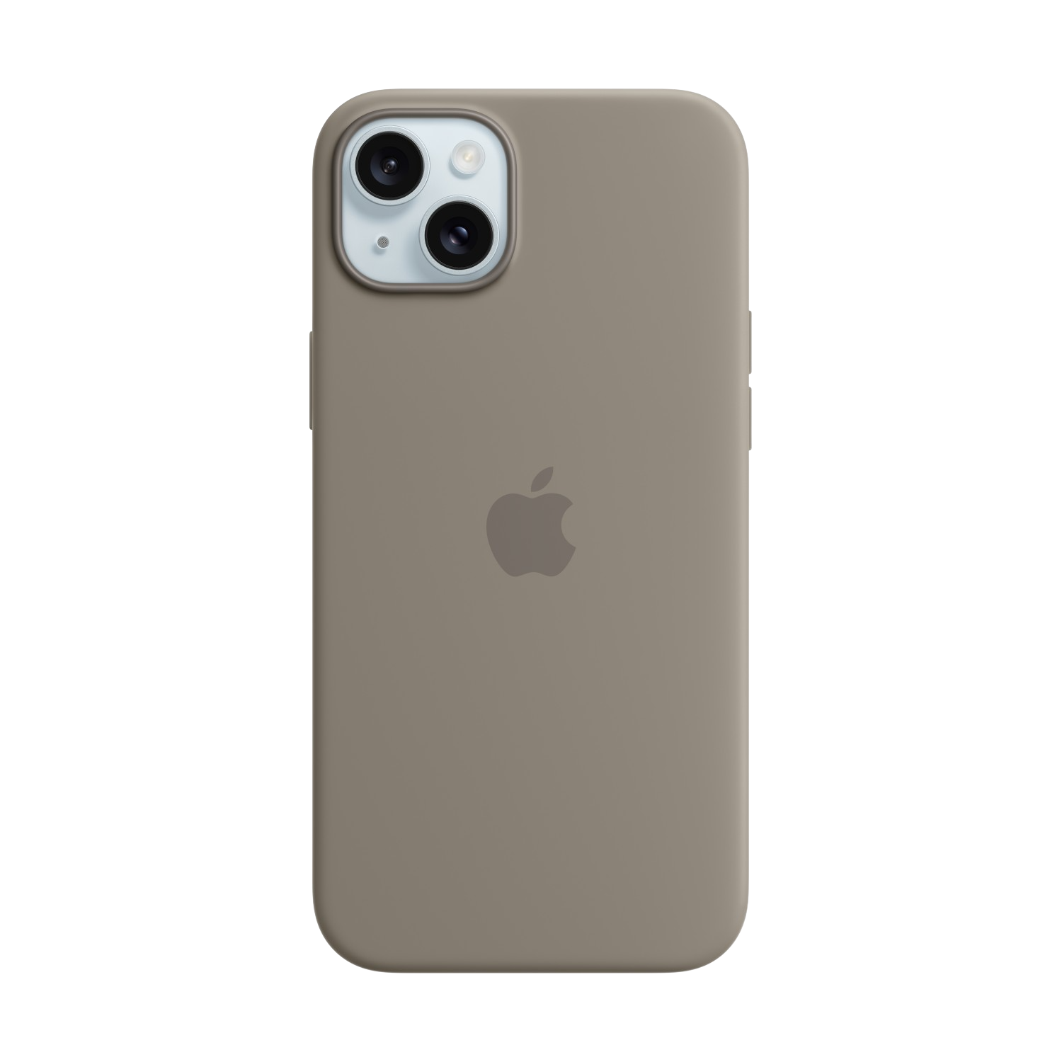 Apple Iphone 15 Plus Siliconenhoesje Met Magsafe - Klei