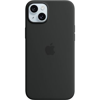 APPLE iPhone 15 Plus Siliconenhoesje met MagSafe - Zwart