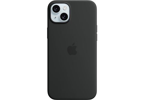APPLE iPhone 15 Plus Siliconenhoesje met MagSafe - Zwart
