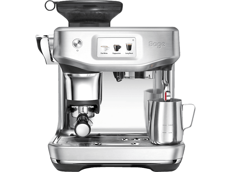 SAGE SES881BSS4FEU1 the Barista Touch Impress Espressomaschine Silver