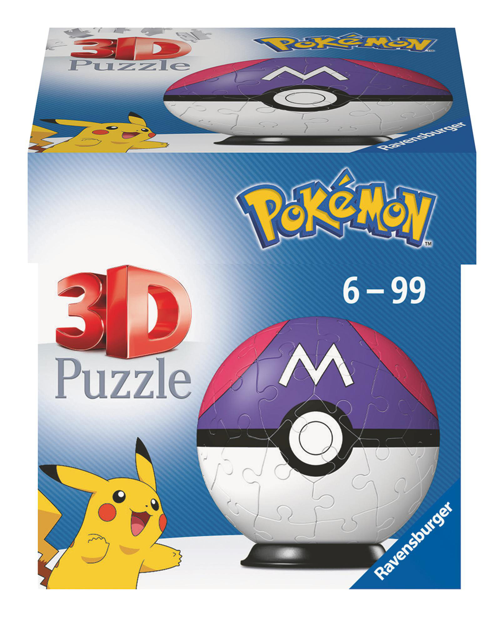 RAVENSBURGER 11564 POKÉMON MEISTERBALL 3D Puzzle 3D Puzzle