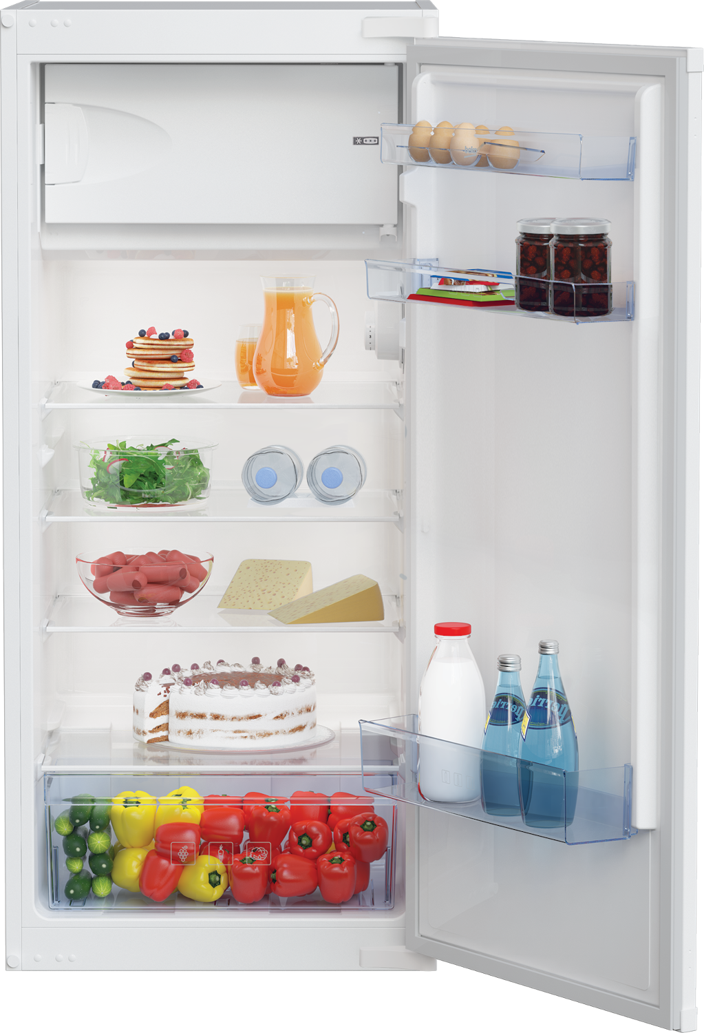 BEKO BSSA210K4SN Beépíthető egyajtós hűtőszekrény