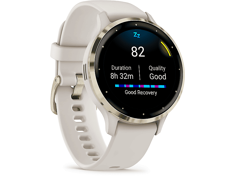 Zdjęcia - Smartwatche Garmin Smartwatch  Venu 3S Kość słoniowa 010-02785-04 Kremowo-złoty 