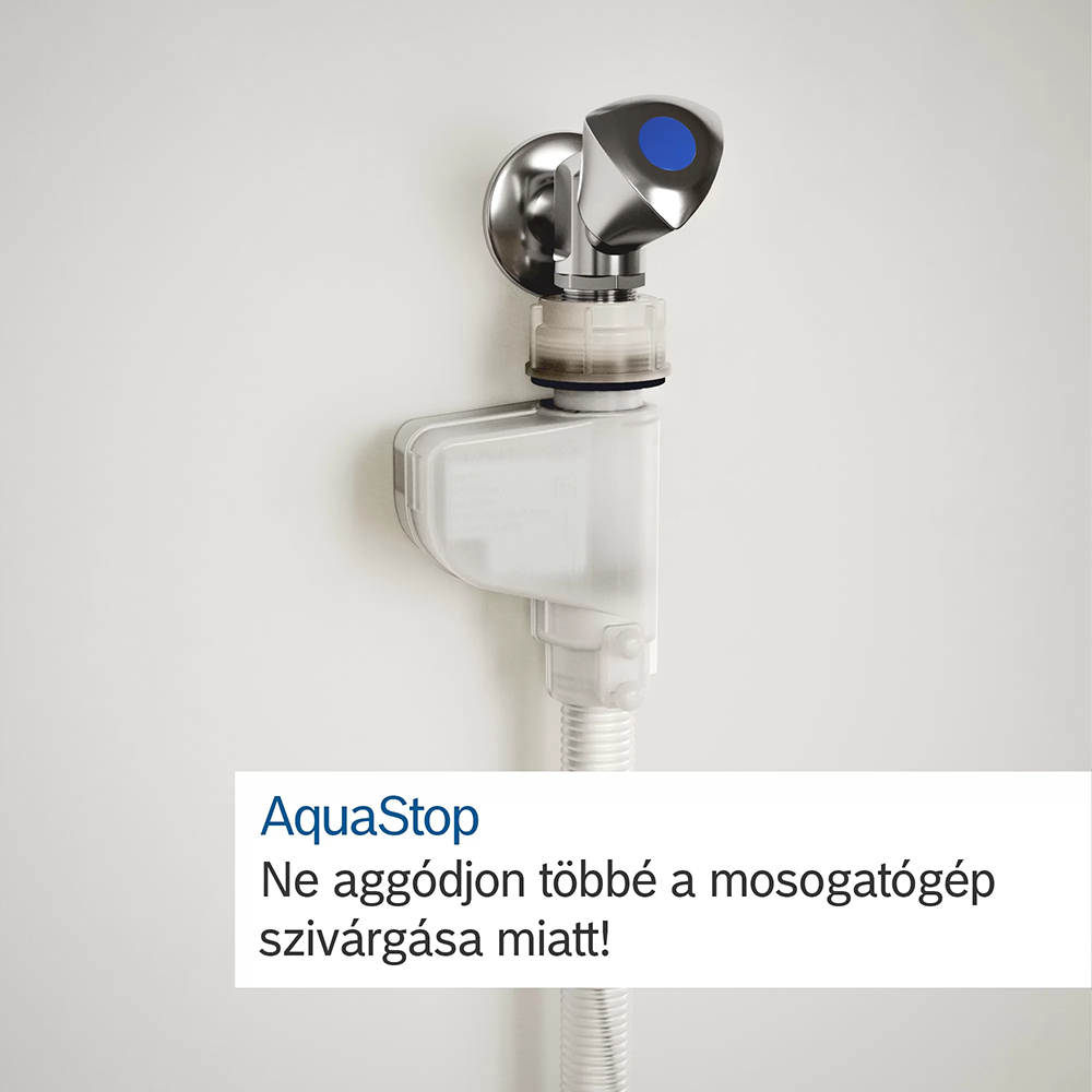 AquaStop vízvédelem a falra szerelve.