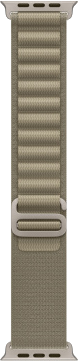 APPLE Bracelet pour Apple Watch 49 mm Olive Alpine Loop S (MT5T3ZM/A)