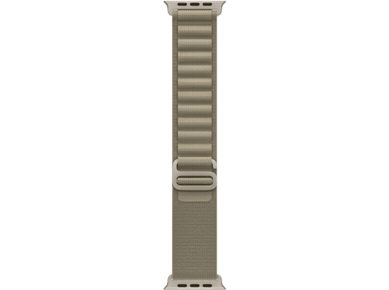 Apple Armband Voor Apple Watch 49 Mm Olive Alpine Loop L (mt5v3zm/a)