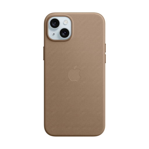 Apple iPhone 15 Plus FineWoven Case with MagSafe Taupe