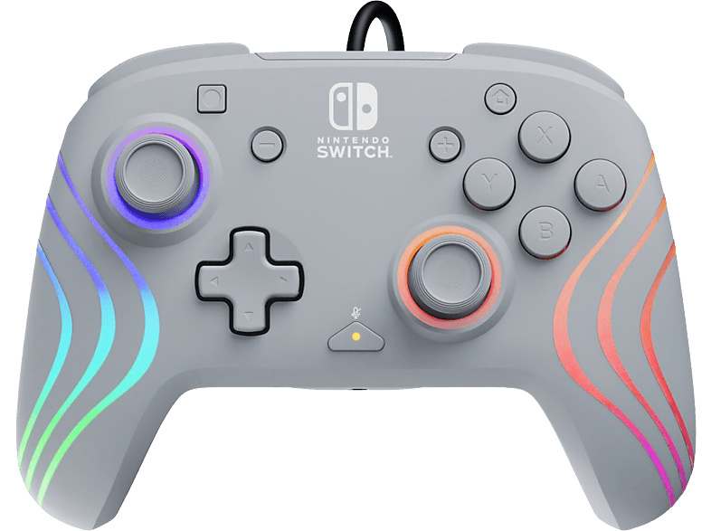 PDP Controller Afterglow Wave - Grey Nintendo Switch/oled