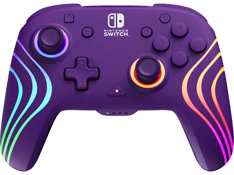 PDP Draadloze Controller Afterglow Wave Paars - Switch