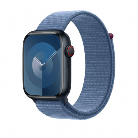APPLE Armband voor Apple Watch 45 mm Sport Loop Winter Blue (MT5H3ZM/A)
