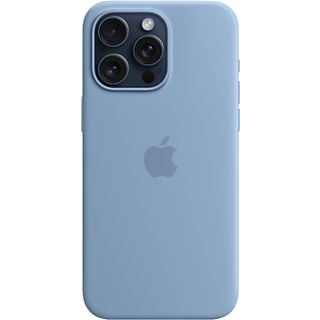 APPLE iPhone 15 Pro Max Siliconenhoesje met MagSafe - Winterblauw