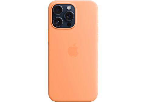 APPLE iPhone 15 Pro Max Siliconenhoesje met MagSafe - Frisoranje