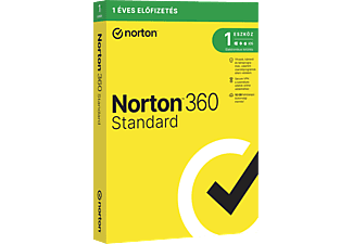 Norton 360 Standard 10GB (1 felhasználó, 1 eszköz, 1 év) (Multiplatform)