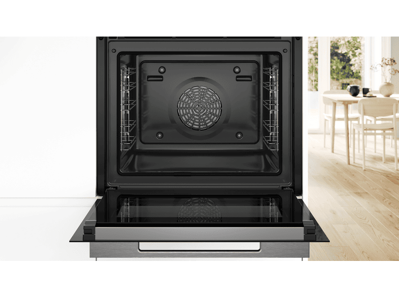 Bosch HRG7764B1 Backofen mit Pyrolyse (71 l, Schwarz, 594 mm breit, A+, mit Dampfgarfunktion) — Foto 2 von 5