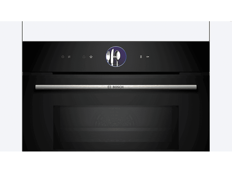 Bosch CMG7761B1 Kompaktbackofen mit Mikrowellenfunktion mit Pyrolyse (45 l, Schwarz, 594 mm breit) — Foto 2 von 5
