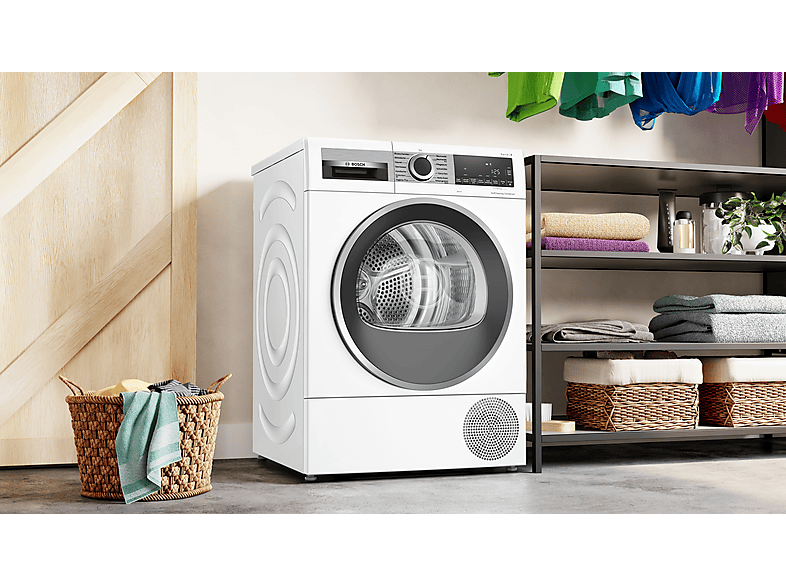 Bosch WQG235D00 Wärmepumpentrockner (8 kg, EEK: C, 61 dB(A)), Weiß)
