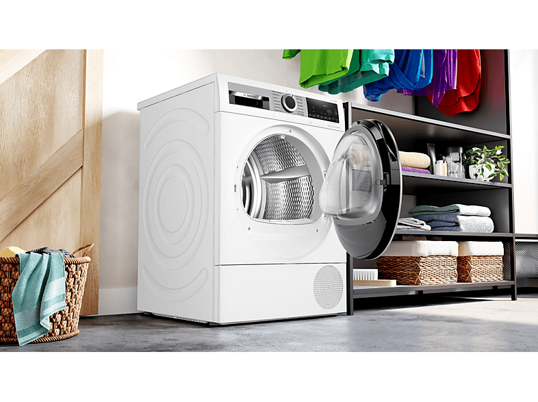 Bosch WQG235D00 Wärmepumpentrockner (8 kg, EEK: C, 61 dB(A)), Weiß) — Foto 4 von 5