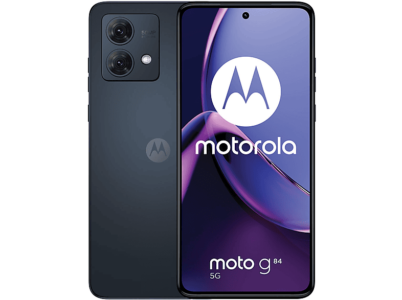 Zdjęcia - Telefon komórkowy Motorola Smartfon  Moto G84 5G 12/256GB Granatowy 